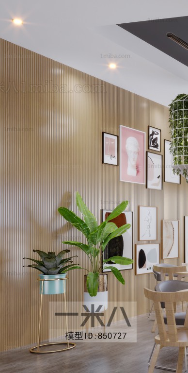 Nordic Style Office Tea Room