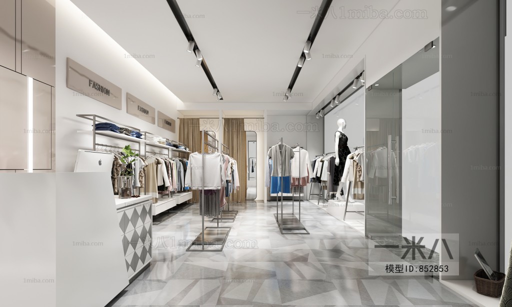 Modern Clothing Store