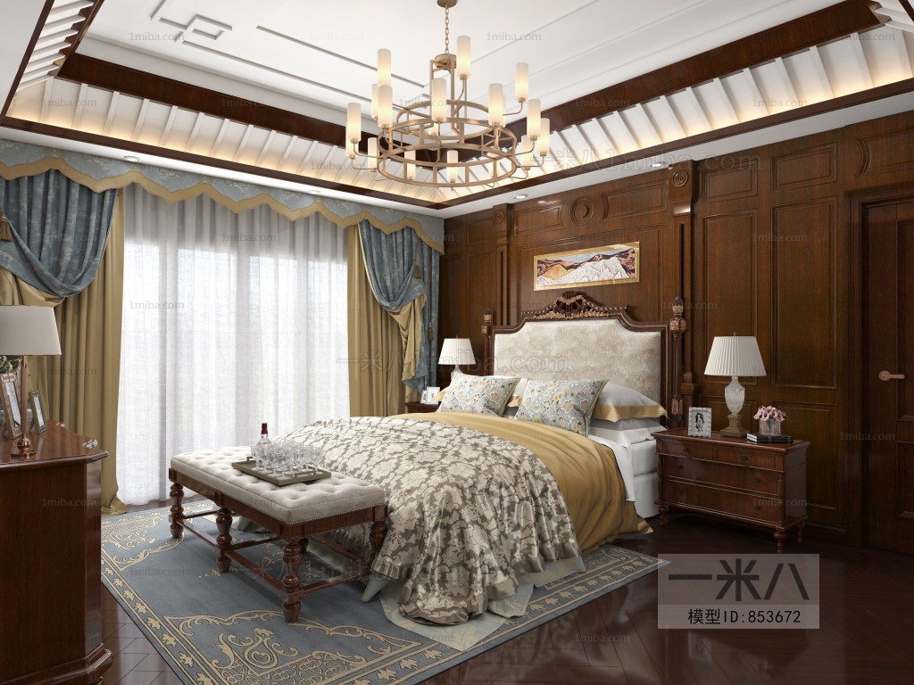 Simple European Style Study Space