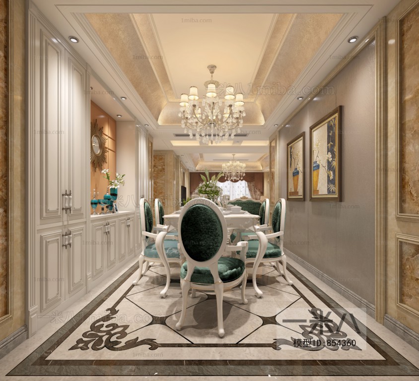 European Style Dining Room