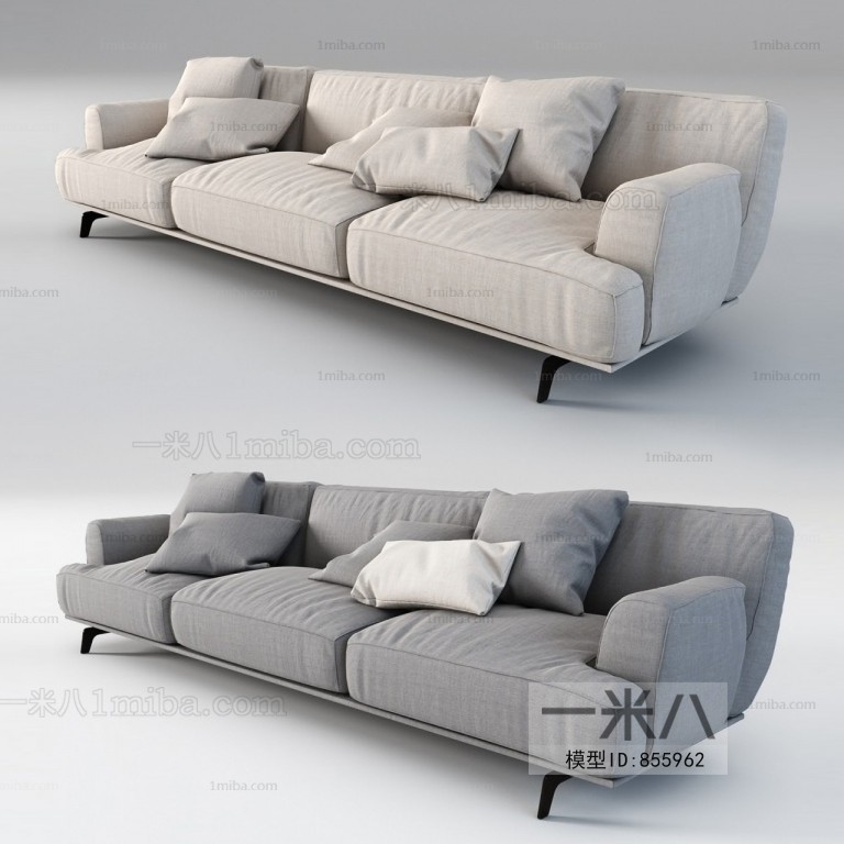 Modern Three-seat Sofa