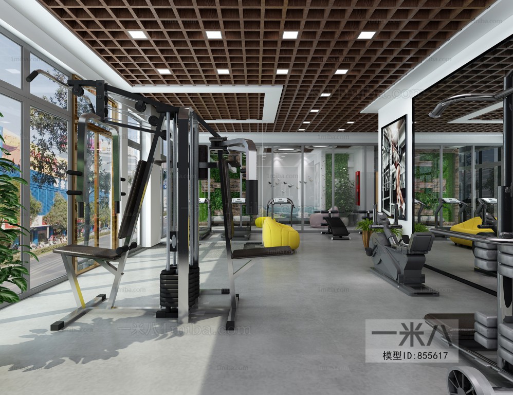 Industrial Style Gym