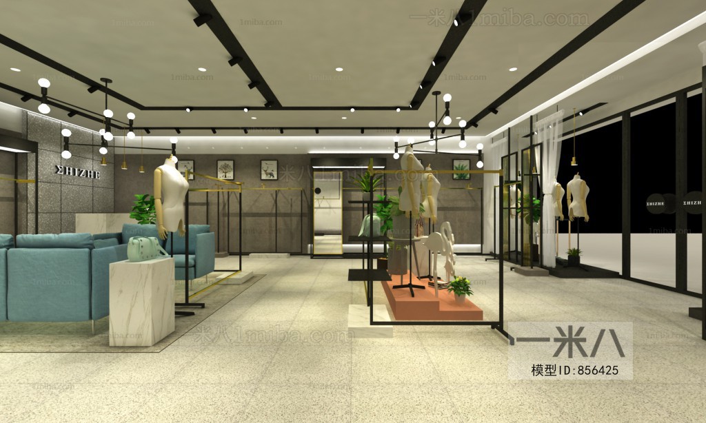 Modern Clothing Store