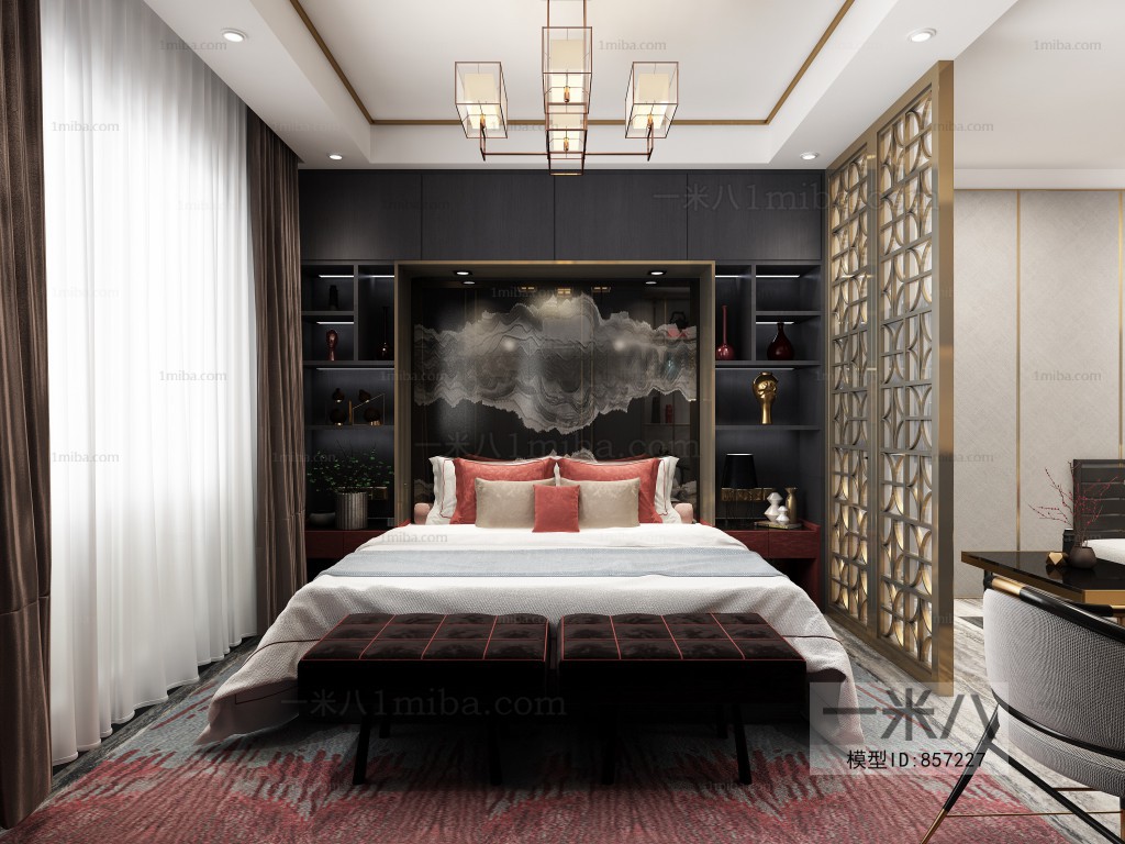 Post Modern Style Bedroom