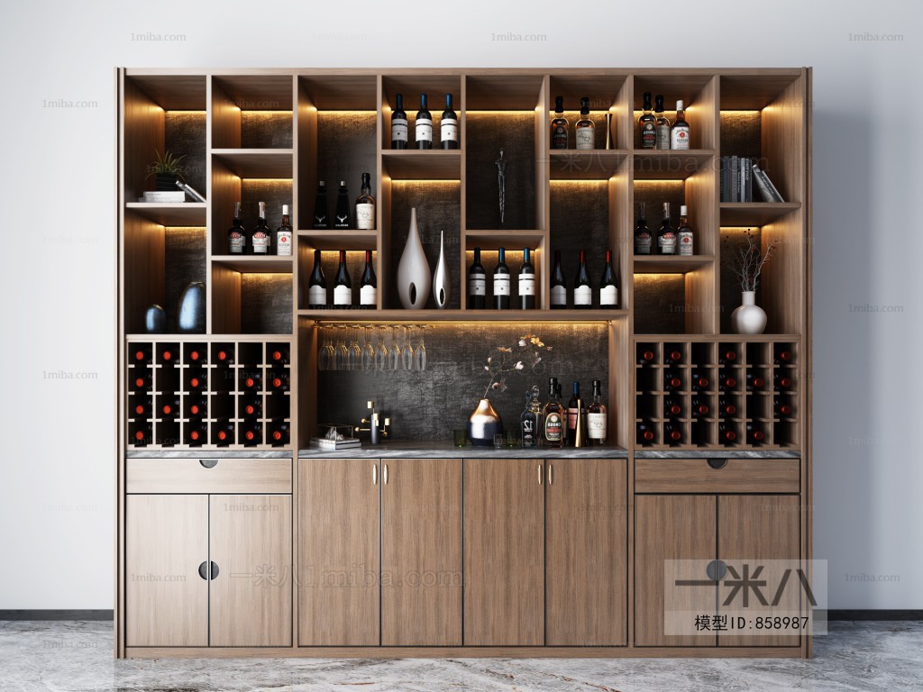 Modern Wine Cabinet