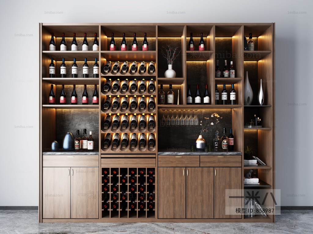 Modern Wine Cabinet