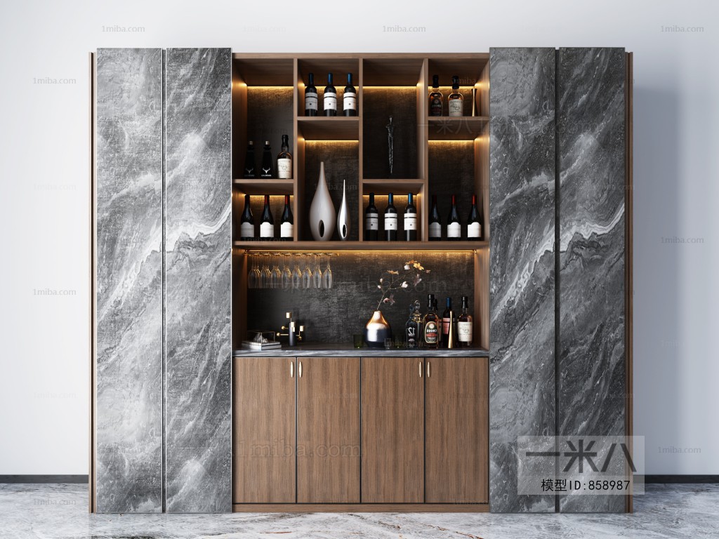 Modern Wine Cabinet