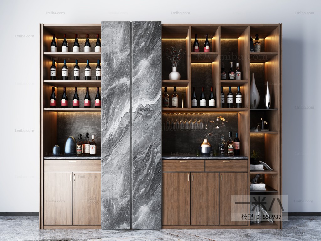 Modern Wine Cabinet