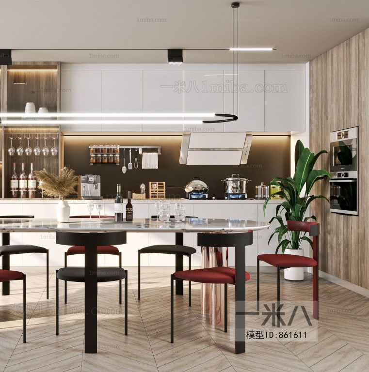 Modern Open Kitchen