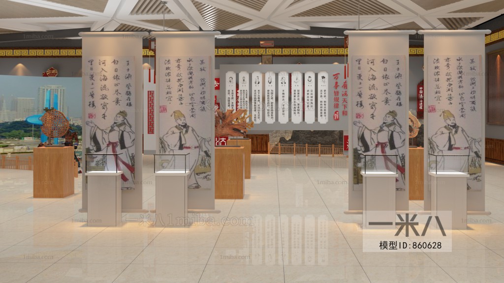 Chinese Style Exhibition Hall