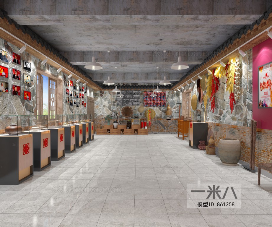 Chinese Style Exhibition Hall