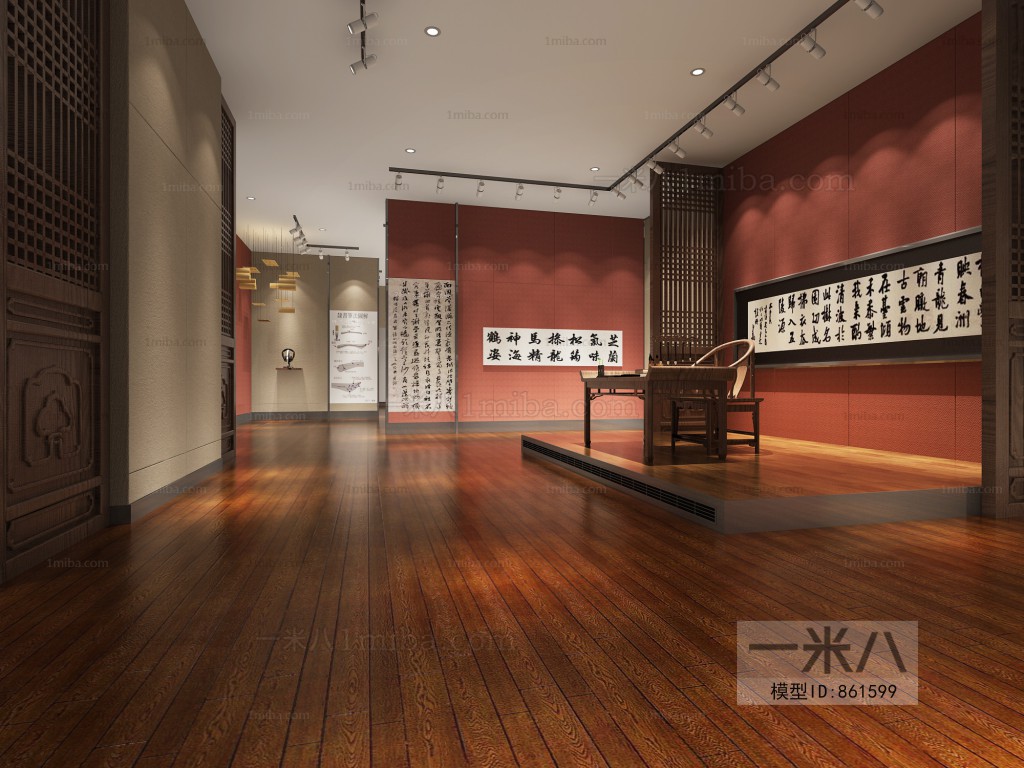 New Chinese Style Exhibition Hall