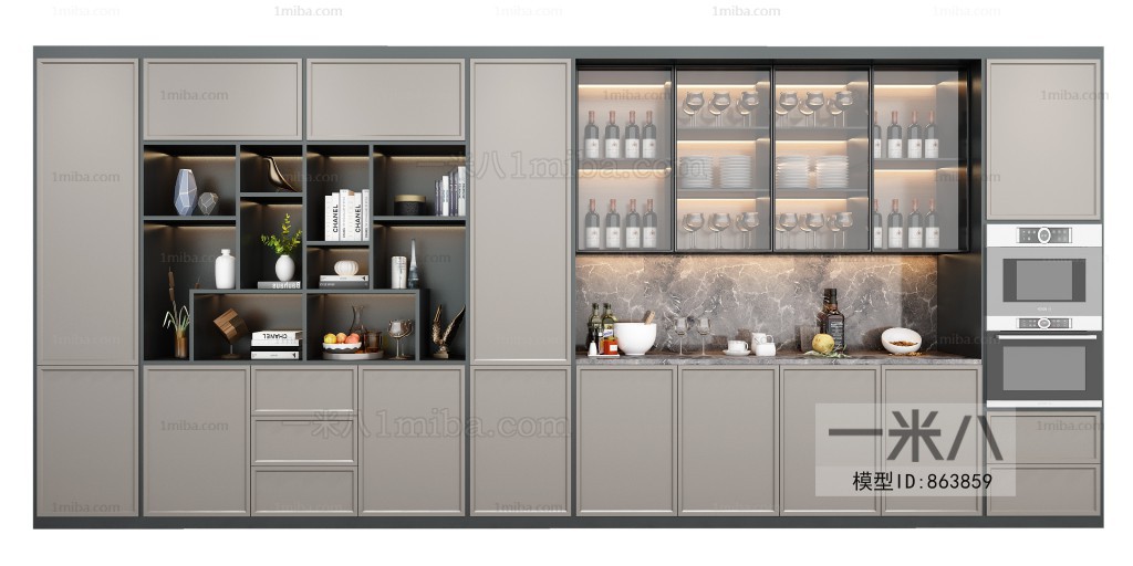 Modern Kitchen Cabinet