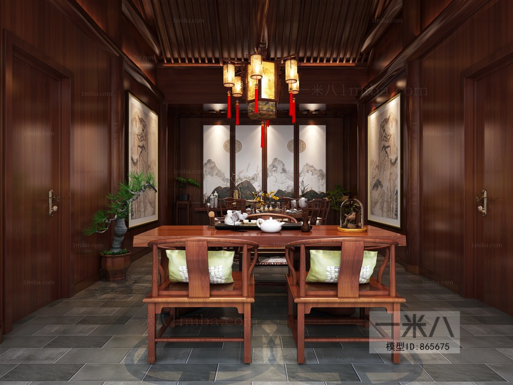 Chinese Style Dining Room