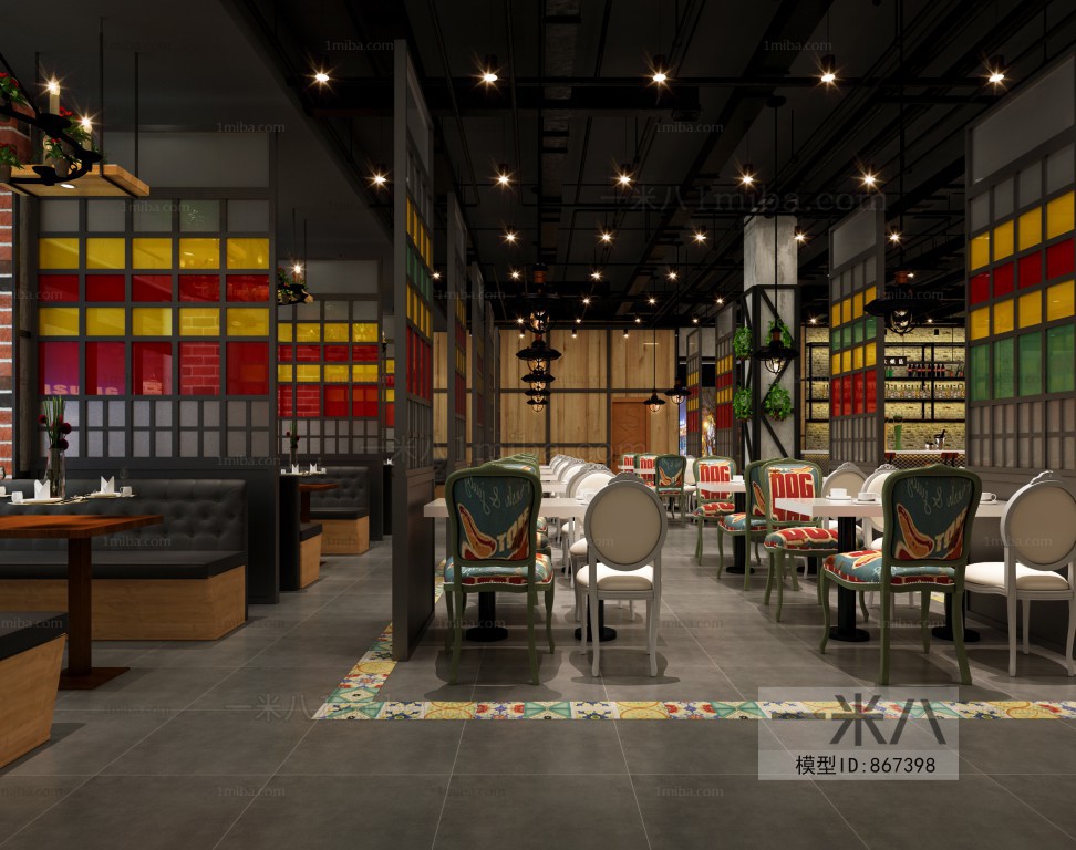 Industrial Style Restaurant