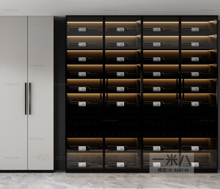 Modern Wine Cabinet