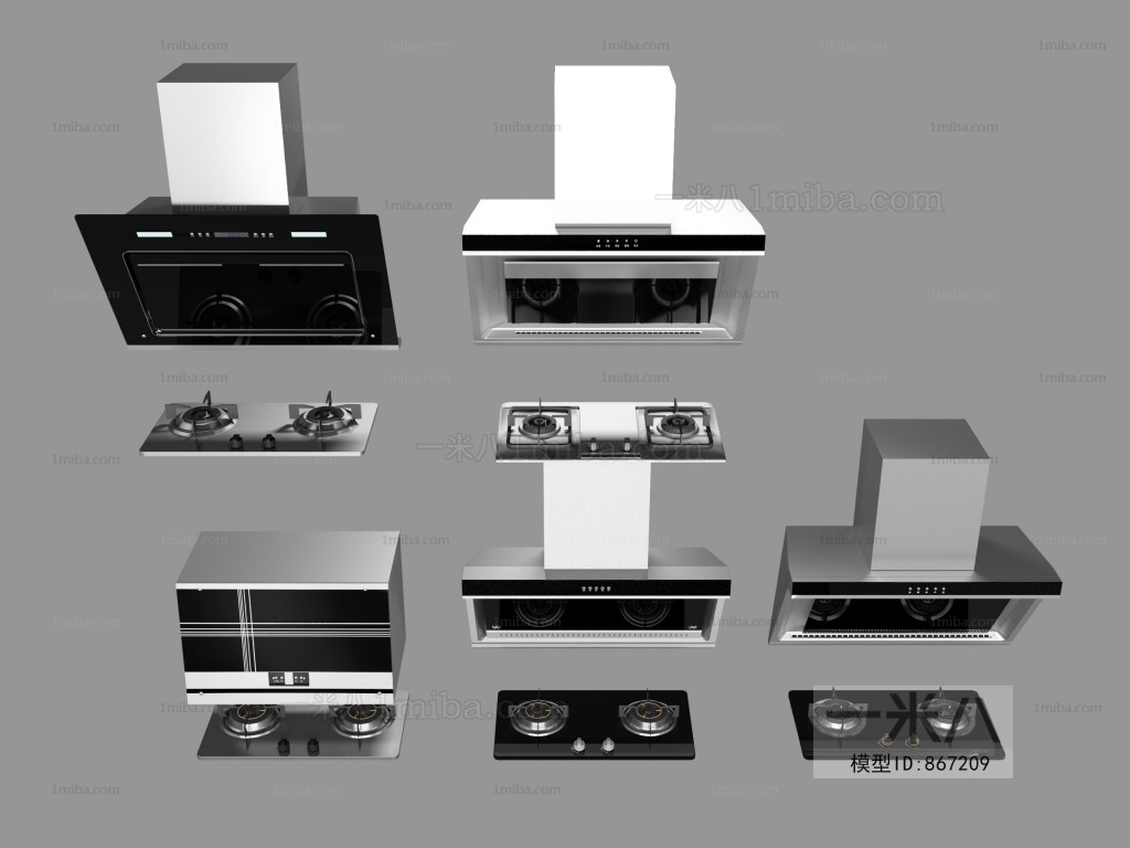 Modern Electric Kitchen Appliances