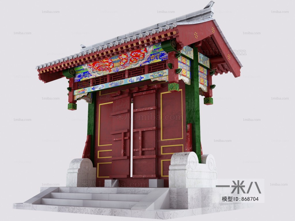 Chinese Style Ancient Architectural Buildings