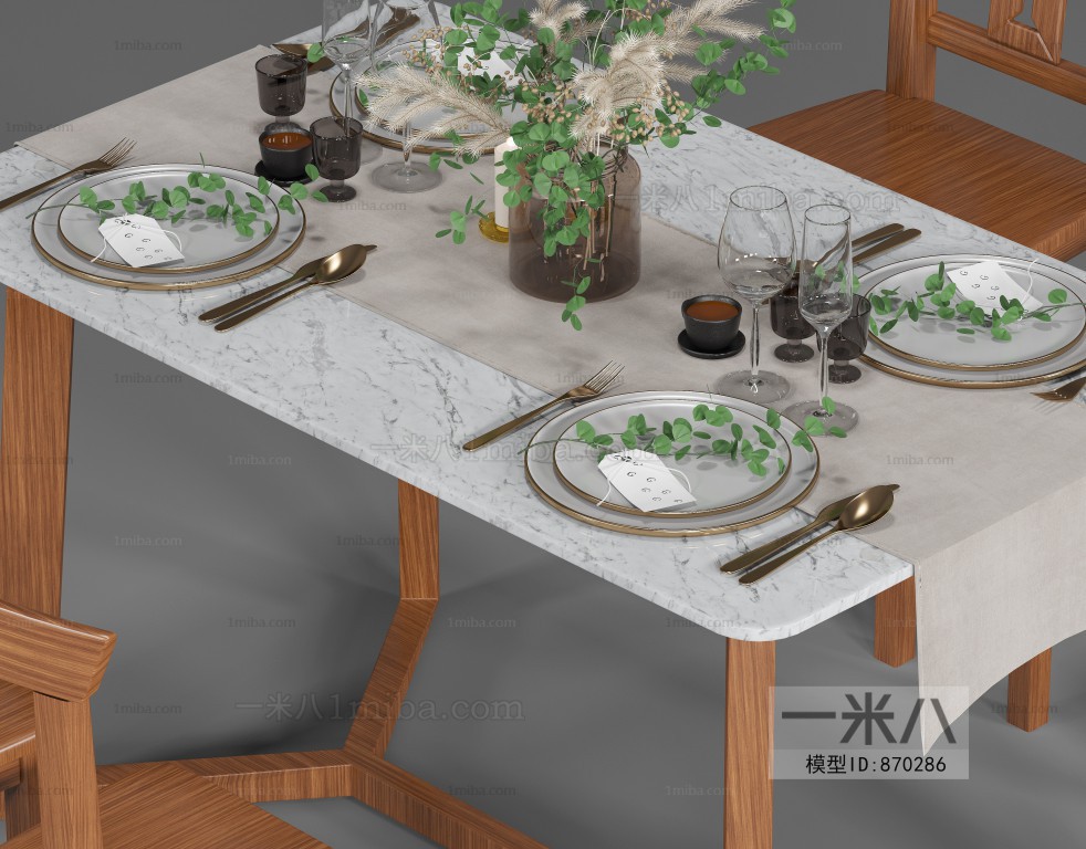 Nordic Style Dining Table And Chairs