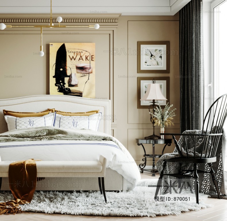 American Style Bedroom