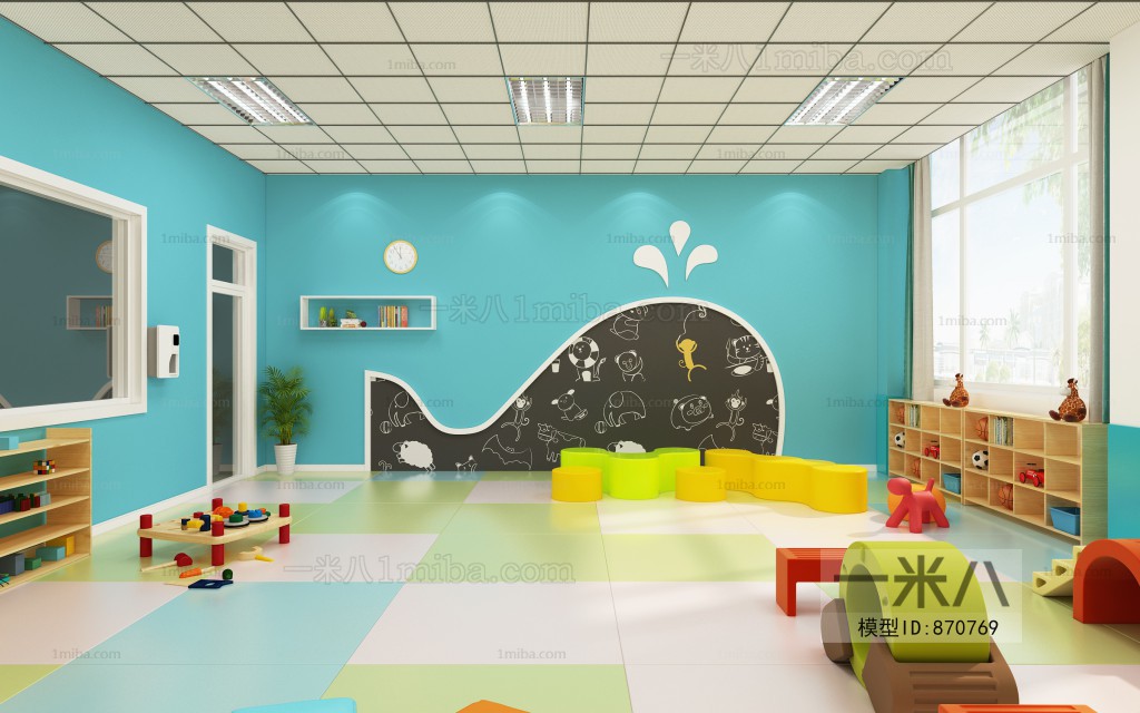 Modern Children's Playroom