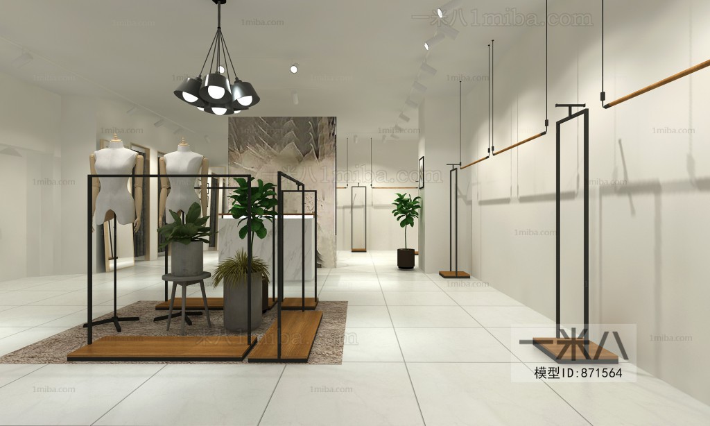 Industrial Style Clothing Store