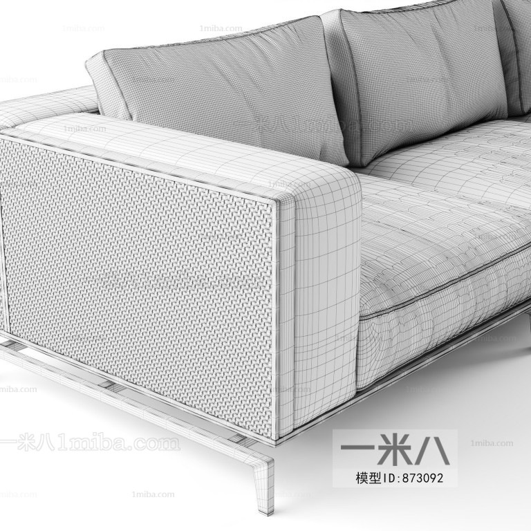 Modern Three-seat Sofa