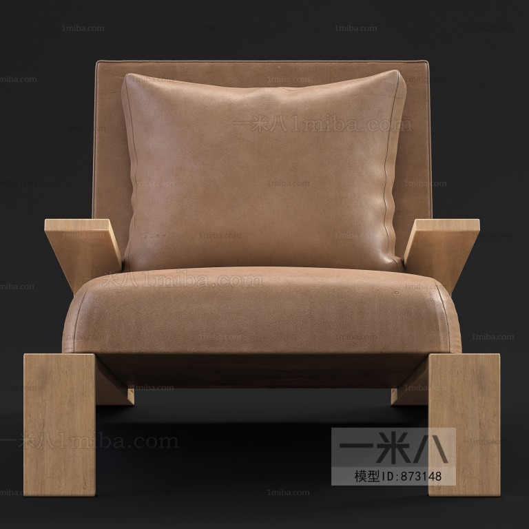 Nordic Style Single Sofa