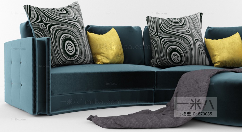 Modern Curved Sofa