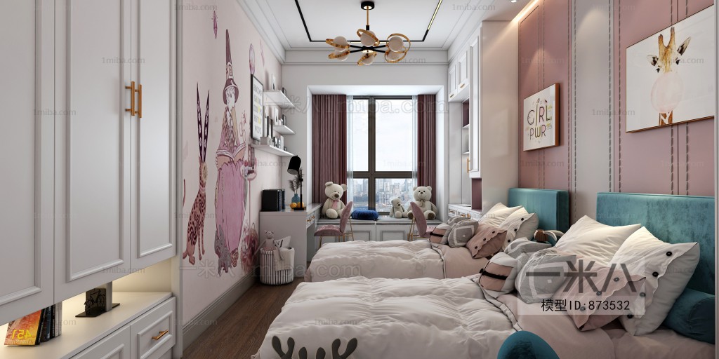 Modern Girl's Room Daughter's Room