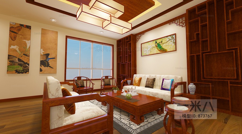 Chinese Style Reception Room