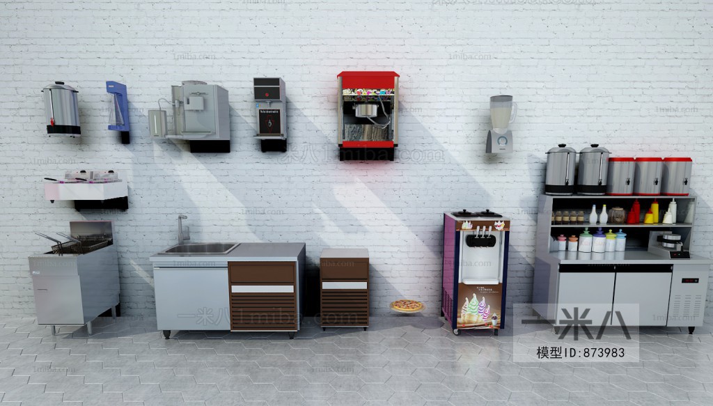 Modern Electric Kitchen Appliances