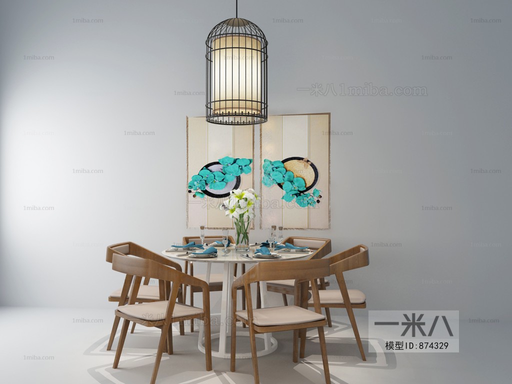 New Chinese Style Dining Table And Chairs