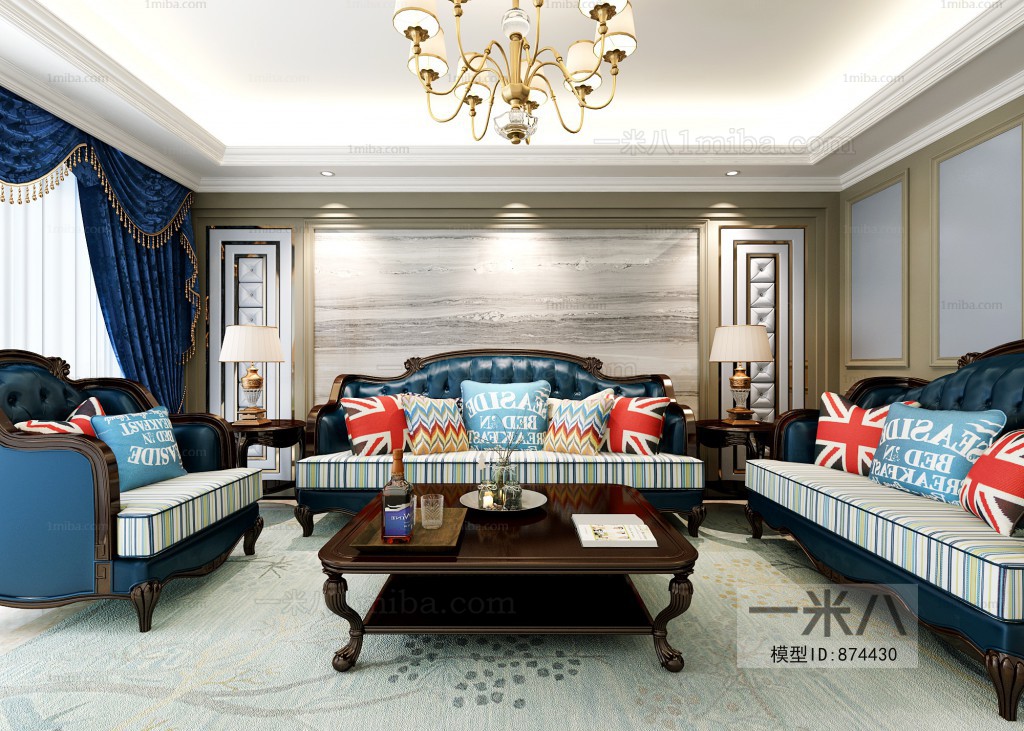 American Style Sofa Combination