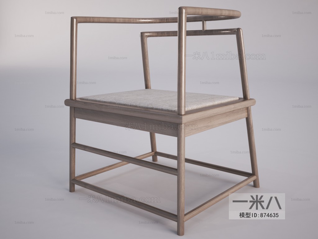 New Chinese Style Single Chair