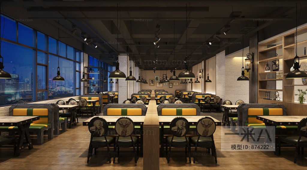 Industrial Style Restaurant