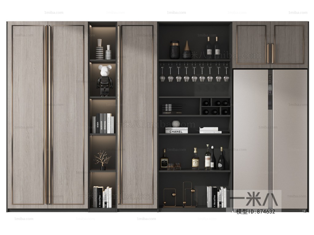 Modern Wine Cabinet