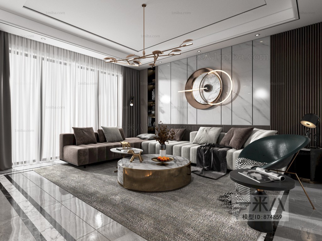 Modern A Living Room