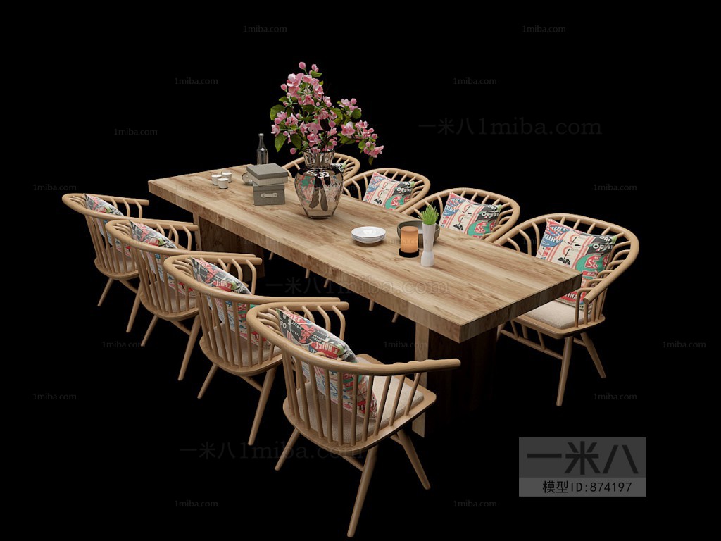 Nordic Style Dining Table And Chairs