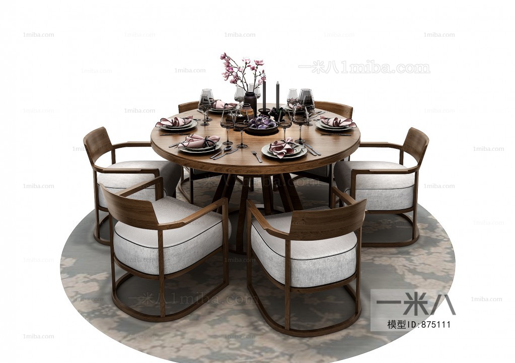 New Chinese Style Dining Table And Chairs