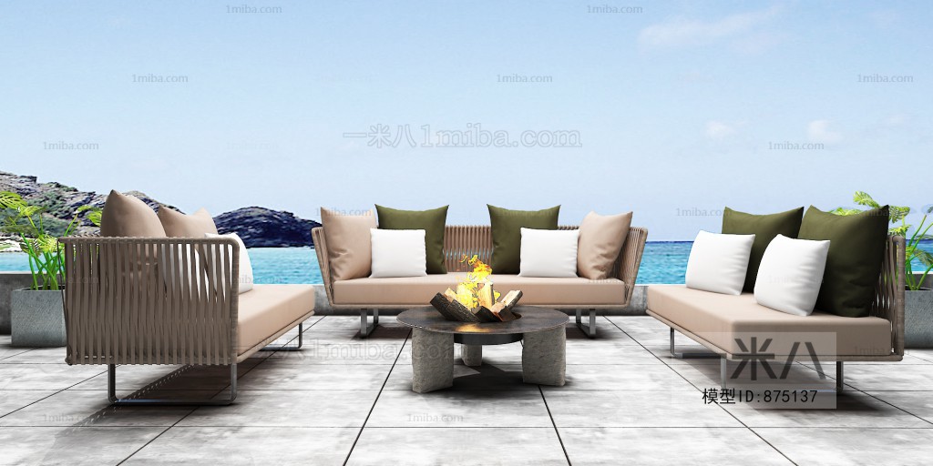 Modern Outdoor Sofa