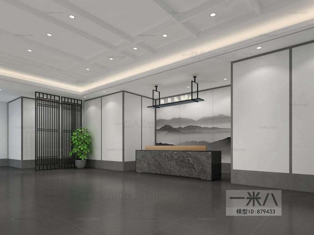 New Chinese Style Lobby Hall