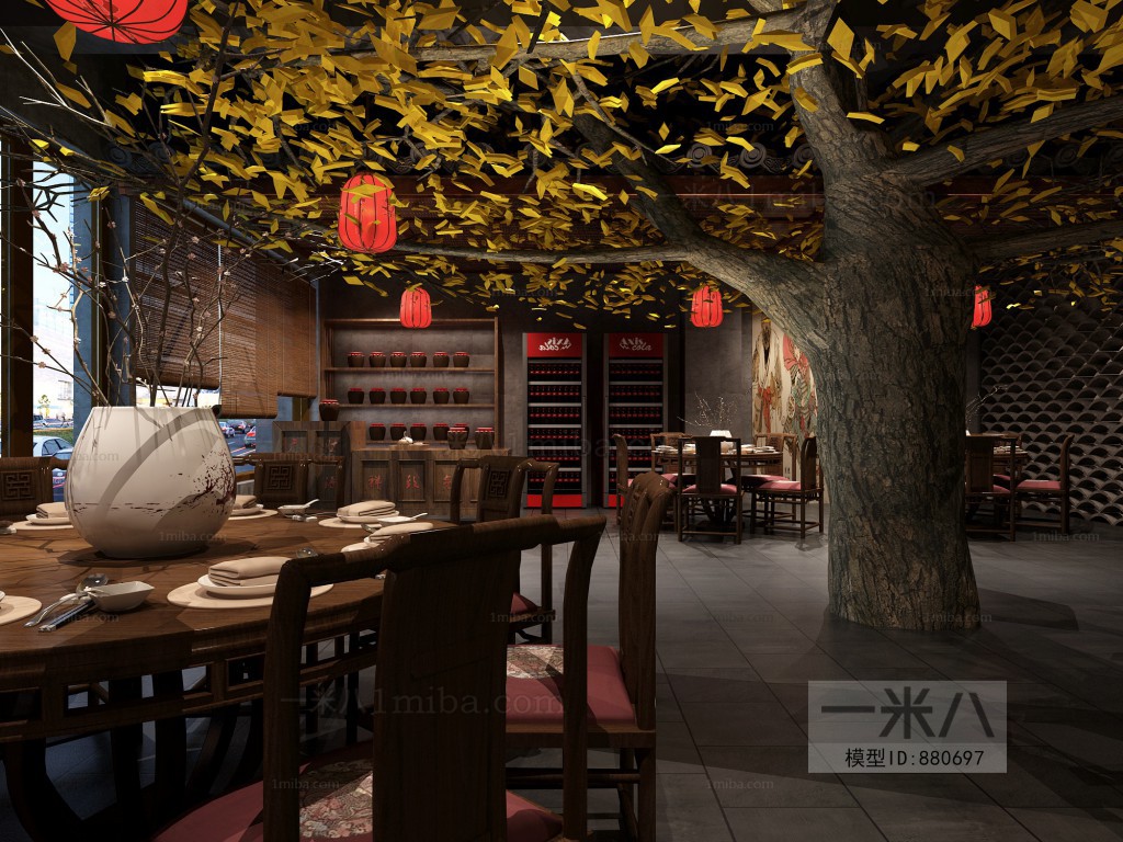 Chinese Style Catering Space