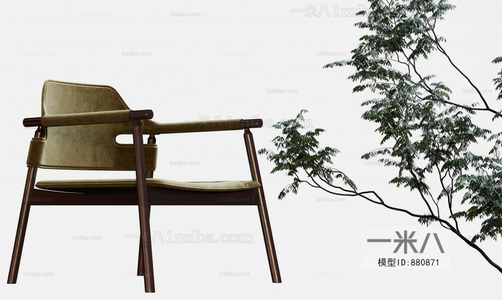 New Chinese Style Lounge Chair