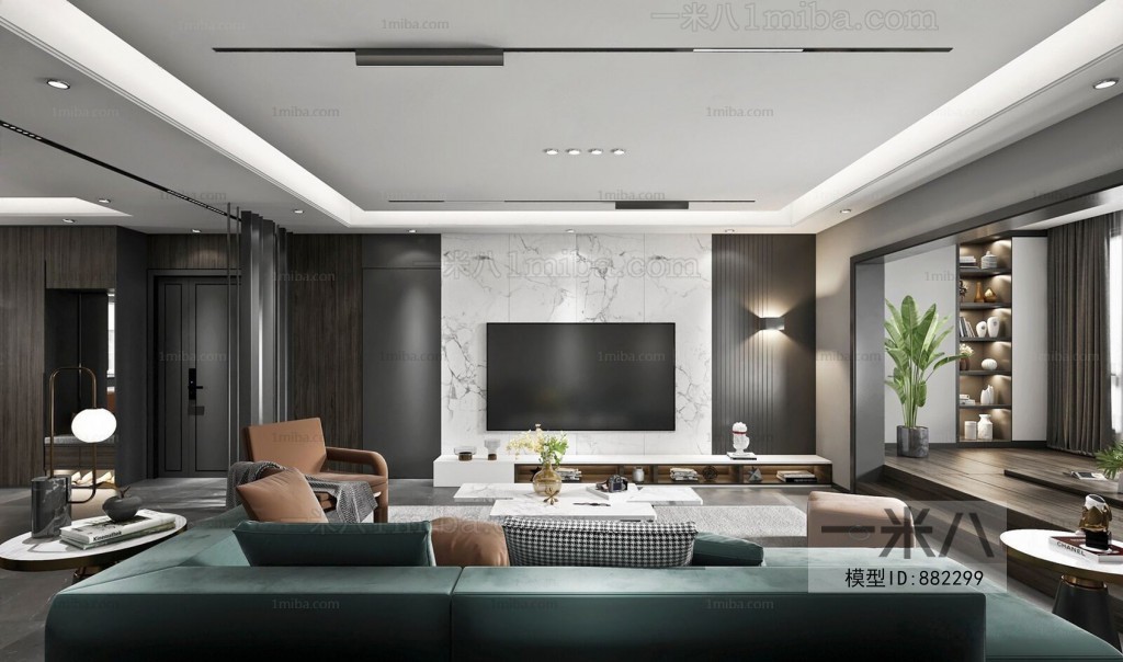 Modern A Living Room