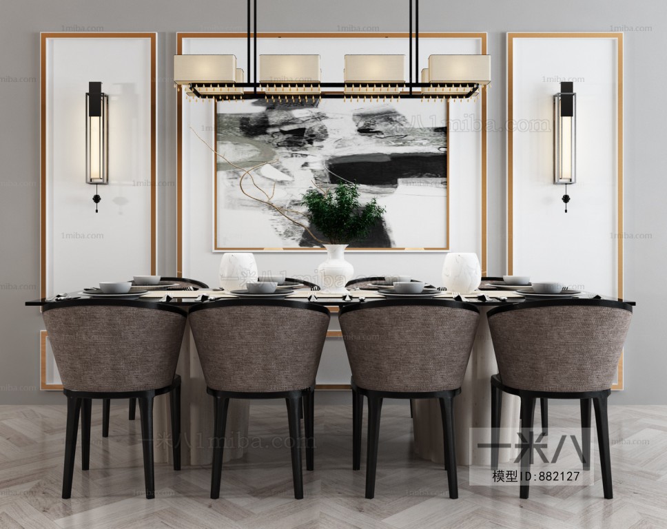 New Chinese Style Dining Table And Chairs