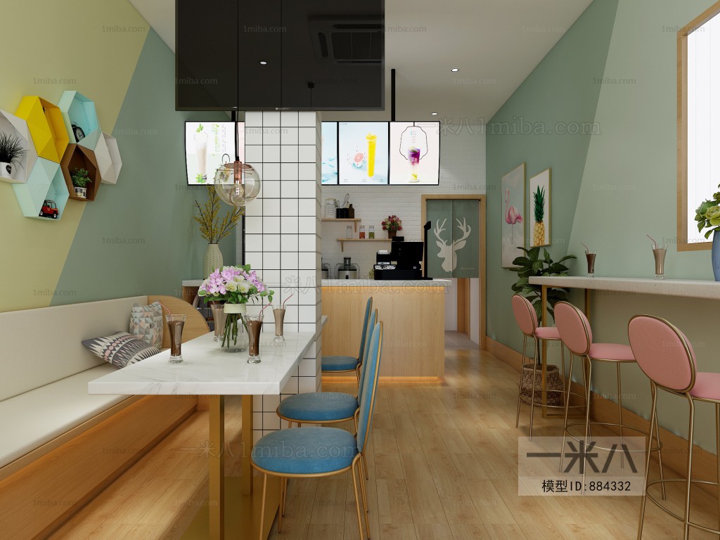 Nordic Style Milk Tea Shop