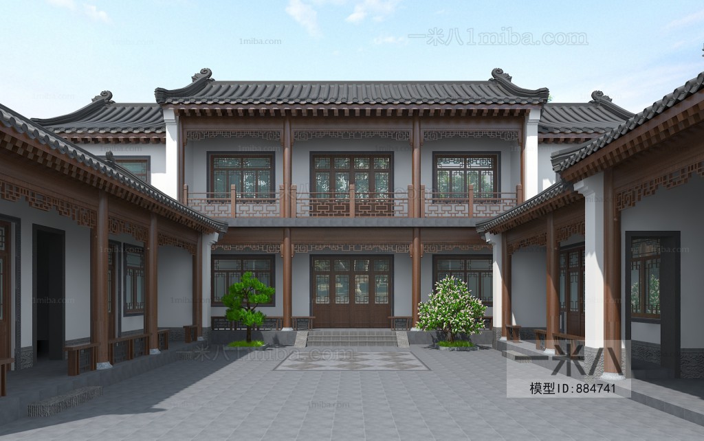 Chinese Style Building Appearance