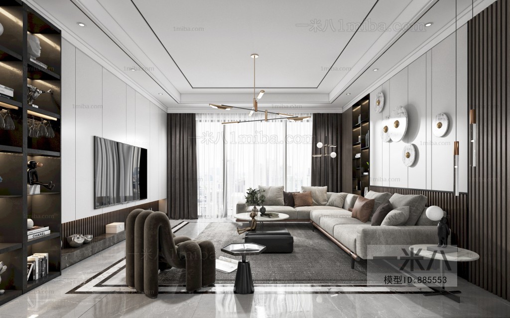 Modern A Living Room