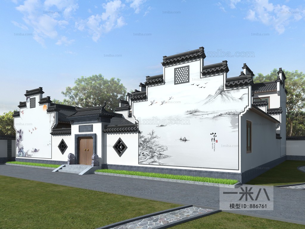 Chinese Style Building Appearance